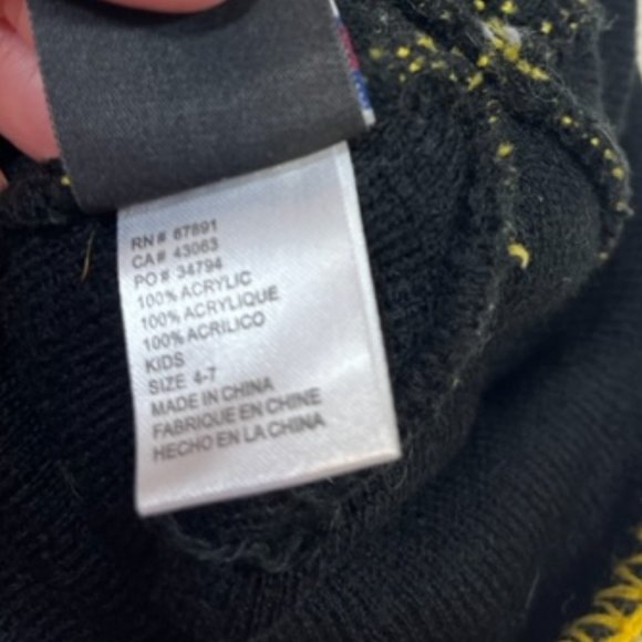 NFL Team Apparel KIDS Pittsburgh Steelers Beanie Hat Size: 4-7 - Picture 8 of 9